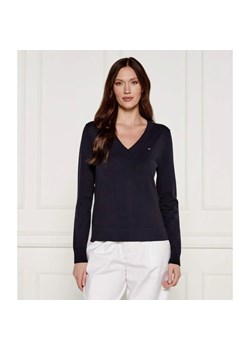 Tommy Hilfiger Sweter | Regular Fit ze sklepu Gomez Fashion Store w kategorii Swetry damskie - zdjęcie 184348227