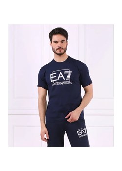EA7 T-shirt | Regular Fit ze sklepu Gomez Fashion Store w kategorii T-shirty męskie - zdjęcie 184348245