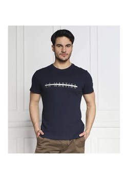 La Martina T-shirt | Regular Fit | z dodatkiem lnu ze sklepu Gomez Fashion Store w kategorii T-shirty męskie - zdjęcie 184348369