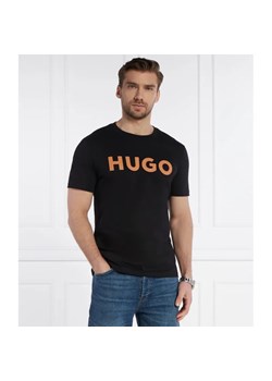 HUGO T-shirt Dulivio | Regular Fit ze sklepu Gomez Fashion Store w kategorii T-shirty męskie - zdjęcie 184348395