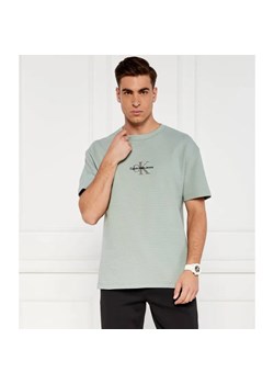 Calvin Klein Jeans T-shirt CITY GRID | Regular Fit ze sklepu Gomez Fashion Store w kategorii T-shirty męskie - zdjęcie 184348467