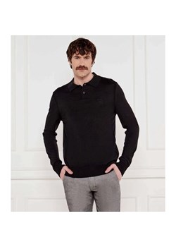 BOSS ORANGE Wełniane polo Avac | Slim Fit ze sklepu Gomez Fashion Store w kategorii T-shirty męskie - zdjęcie 184348676
