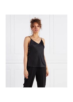 HUGO Satynowy top Casakalla-1 | Regular Fit ze sklepu Gomez Fashion Store w kategorii Bluzki damskie - zdjęcie 184348726