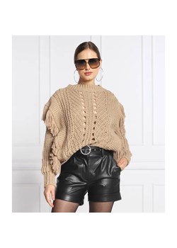 Gaëlle Paris Sweter | Regular Fit | z dodatkiem wełny ze sklepu Gomez Fashion Store w kategorii Swetry damskie - zdjęcie 184348927