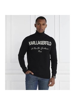 Karl Lagerfeld Wełniany golf knit | Regular Fit ze sklepu Gomez Fashion Store w kategorii Swetry męskie - zdjęcie 184349017