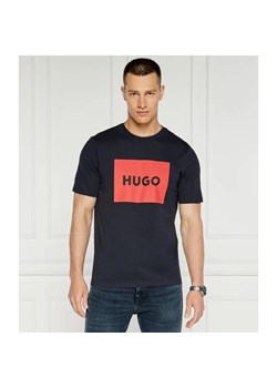 HUGO T-shirt Dulive222 | Regular Fit ze sklepu Gomez Fashion Store w kategorii T-shirty męskie - zdjęcie 184349059