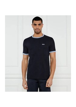 BOSS GREEN T-shirt Tape Rib | Regular Fit | stretch ze sklepu Gomez Fashion Store w kategorii T-shirty męskie - zdjęcie 184349345