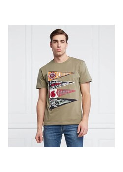 GUESS T-shirt PENNANT | Regular Fit ze sklepu Gomez Fashion Store w kategorii T-shirty męskie - zdjęcie 184349359