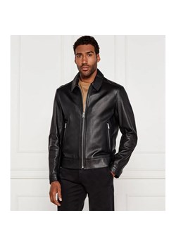 BOSS BLACK Skórzana kurtka H-Mapson4 | Regular Fit ze sklepu Gomez Fashion Store w kategorii Kurtki męskie - zdjęcie 184349369