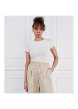 Samsøe Samsøe T-shirt | Slim Fit ze sklepu Gomez Fashion Store w kategorii Bluzki damskie - zdjęcie 184349378
