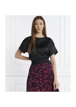 HUGO T-shirt Smart Crew | Regular Fit ze sklepu Gomez Fashion Store w kategorii Bluzki damskie - zdjęcie 184349587