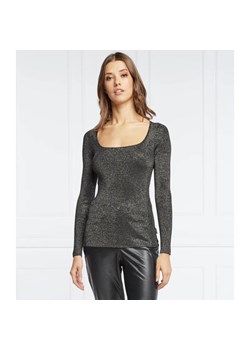 Calvin Klein Bluzka LUREX | Slim Fit ze sklepu Gomez Fashion Store w kategorii Bluzki damskie - zdjęcie 184349756