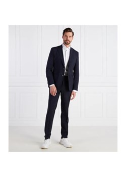 BOSS BLACK Wełniany garnitur | Regular Fit | z dodatkiem lnu ze sklepu Gomez Fashion Store w kategorii Garnitury męskie - zdjęcie 184349836