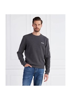 BOSS BLACK Sweter Structure Sweatshirt | Regular Fit ze sklepu Gomez Fashion Store w kategorii Swetry męskie - zdjęcie 184349837
