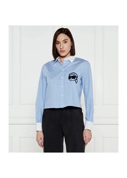 Karl Lagerfeld Koszula IKON | Cropped Fit ze sklepu Gomez Fashion Store w kategorii Koszule damskie - zdjęcie 184349885