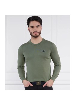 Aeronautica Militare Sweter | Regular Fit ze sklepu Gomez Fashion Store w kategorii Swetry męskie - zdjęcie 184349896