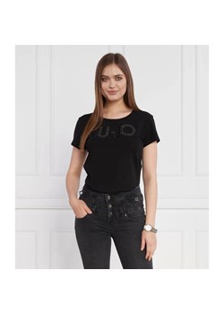 Liu Jo Sport T-shirt | Regular Fit ze sklepu Gomez Fashion Store w kategorii Bluzki damskie - zdjęcie 184349916