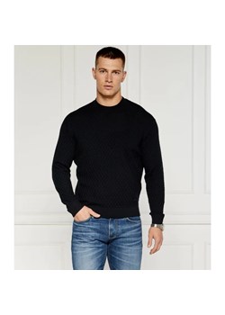 Emporio Armani Wełniany sweter | Slim Fit ze sklepu Gomez Fashion Store w kategorii Swetry męskie - zdjęcie 184349925