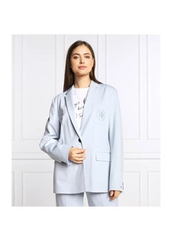 Tommy Hilfiger Marynarka PUNTO MILANO EMBRO | Regular Fit ze sklepu Gomez Fashion Store w kategorii Marynarki damskie - zdjęcie 184349955