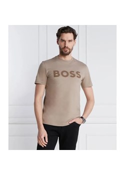 BOSS ORANGE T-shirt Thinking 1 | Slim Fit ze sklepu Gomez Fashion Store w kategorii T-shirty męskie - zdjęcie 184350028