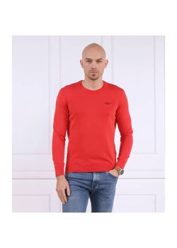 Aeronautica Militare Sweter | Regular Fit ze sklepu Gomez Fashion Store w kategorii Swetry męskie - zdjęcie 184350115