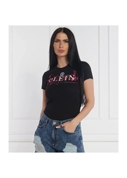 Philipp Plein T-shirt | Slim Fit ze sklepu Gomez Fashion Store w kategorii Bluzki damskie - zdjęcie 184350136