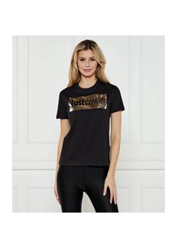 Just Cavalli T-shirt | Regular Fit ze sklepu Gomez Fashion Store w kategorii Bluzki damskie - zdjęcie 184350185