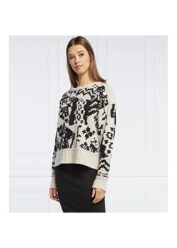 Marc Cain Wełniany sweter | Regular Fit ze sklepu Gomez Fashion Store w kategorii Swetry damskie - zdjęcie 184350269