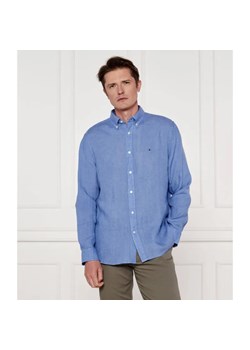 Tommy Hilfiger Lniana koszula PIGMENT DYED | Regular Fit ze sklepu Gomez Fashion Store w kategorii Koszule męskie - zdjęcie 184350276
