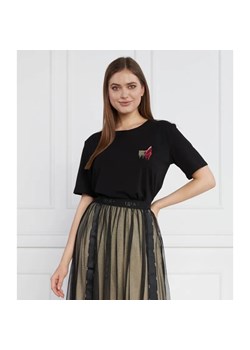 Liu Jo Sport T-shirt | Regular Fit ze sklepu Gomez Fashion Store w kategorii Bluzki damskie - zdjęcie 184350318