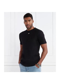OFF-WHITE T-shirt | Slim Fit ze sklepu Gomez Fashion Store w kategorii T-shirty męskie - zdjęcie 184350366