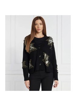 Marc Cain Kardigan | Relaxed fit | z dodatkiem wełny ze sklepu Gomez Fashion Store w kategorii Swetry damskie - zdjęcie 184350379