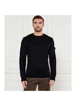 Peuterey Sweter DIVER 01 | Regular Fit | z dodatkiem wełny ze sklepu Gomez Fashion Store w kategorii Swetry męskie - zdjęcie 184350396