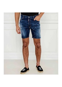 Dsquared2 Jeansowe szorty Marine | Slim Fit ze sklepu Gomez Fashion Store w kategorii Spodenki męskie - zdjęcie 184350515