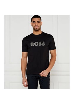 BOSS ORANGE T-shirt Te_logotexture | Slim Fit ze sklepu Gomez Fashion Store w kategorii T-shirty męskie - zdjęcie 184350559