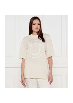 Hugo Blue T-shirt | Oversize fit ze sklepu Gomez Fashion Store w kategorii Bluzki damskie - zdjęcie 184350625