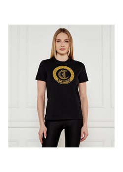 Just Cavalli T-shirt | Regular Fit ze sklepu Gomez Fashion Store w kategorii Bluzki damskie - zdjęcie 184350626