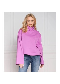 Karl Lagerfeld Bluza ikonik2.0 high neck | Oversize fit ze sklepu Gomez Fashion Store w kategorii Bluzy damskie - zdjęcie 184350666