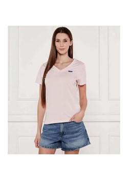 Hugo Blue T-shirt Classic | Regular Fit ze sklepu Gomez Fashion Store w kategorii Bluzki damskie - zdjęcie 184350748