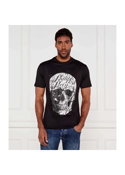 Philipp Plein T-shirt Skull Coursive | Regular Fit ze sklepu Gomez Fashion Store w kategorii T-shirty męskie - zdjęcie 184350776