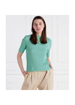 Marc O' Polo Sweter Pullover cropped | Regular Fit | z dodatkiem lnu ze sklepu Gomez Fashion Store w kategorii Swetry damskie - zdjęcie 184350837