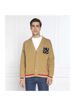HUGO Kardigan Stuumo | Oversize fit ze sklepu Gomez Fashion Store w kategorii Swetry męskie - zdjęcie 184350839