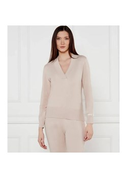 Liu Jo Sport Sweter | Regular Fit | z dodatkiem wełny ze sklepu Gomez Fashion Store w kategorii Swetry damskie - zdjęcie 184350857