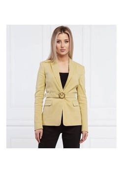 Pinko Lniana marynarka EMPOLI | Slim Fit ze sklepu Gomez Fashion Store w kategorii Marynarki damskie - zdjęcie 184350905