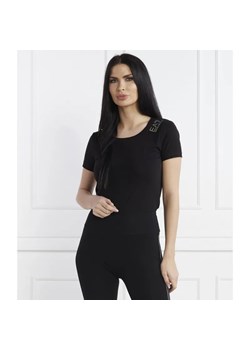EA7 T-shirt | Regular Fit ze sklepu Gomez Fashion Store w kategorii Bluzki damskie - zdjęcie 184350906