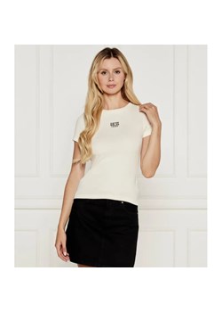 Guess Jeans T-shirt | Slim Fit ze sklepu Gomez Fashion Store w kategorii Bluzki damskie - zdjęcie 184350917