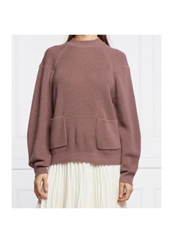 Joop! Wełniany sweter | Relaxed fit ze sklepu Gomez Fashion Store w kategorii Swetry damskie - zdjęcie 184351015