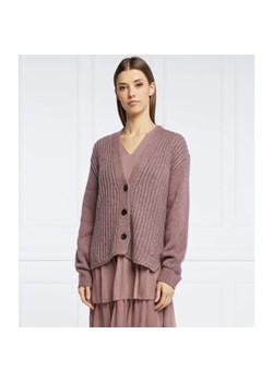 Joop! Wełniany kardigan | Regular Fit ze sklepu Gomez Fashion Store w kategorii Swetry damskie - zdjęcie 184351139