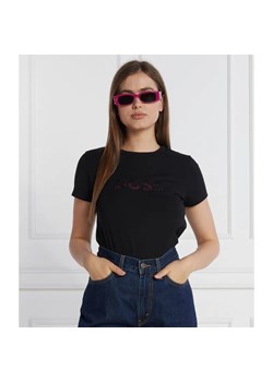 BOSS BLACK T-shirt EVENTSA | Regular Fit ze sklepu Gomez Fashion Store w kategorii Bluzki damskie - zdjęcie 184351145