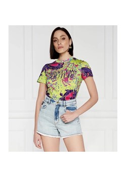 Versace Jeans Couture T-shirt | Regular Fit ze sklepu Gomez Fashion Store w kategorii Bluzki damskie - zdjęcie 184351188